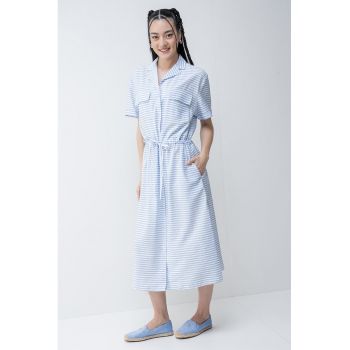 Rochie-camasa cu dungi