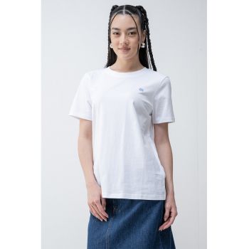 Tricou de bumbac cu logo discret