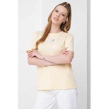 Tricou relaxed fit din bumbac Varsity