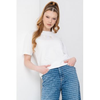Tricou relaxed fit din bumbac Varsity