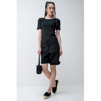 Tricou slim fit striat