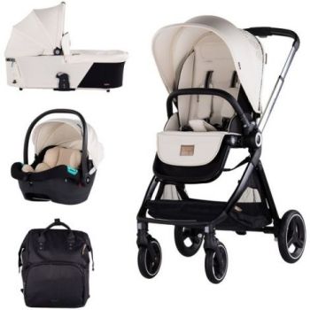 Carucior Chipolino Elite 3 in 1 biscotta