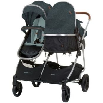 Carucior gemeni Chipolino Duo Smart 3 in 1 basil