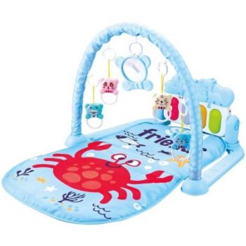 Covoras de joaca cu pian Chipolino Sea Friends