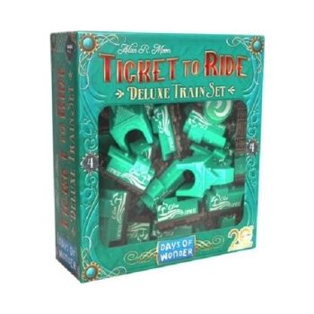 Extensie Ticket to Ride, Set Accesorii Editie Deluxe, Aniversara 20 ani, Verde