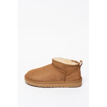 Ghete slip-on din piele intoarsa Classic Ultra Mini - 43797