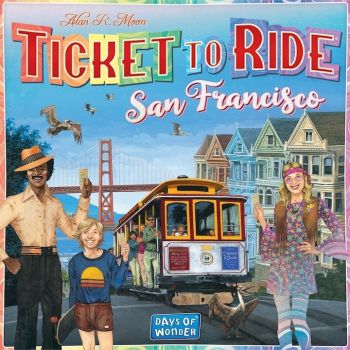 Joc Asmodee - Ticket to Ride San Francisco, limba engleza
