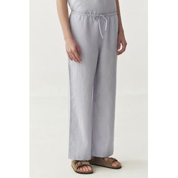 Pantaloni de in cu snur Canela