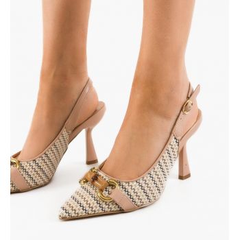 Pantofi dama Liberia Nude ieftini