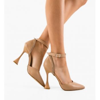 Pantofi dama Maximus Nude ieftini