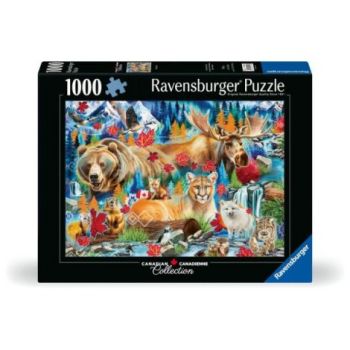 Ravensburger - Puzzle de colectie salbaticia Canadei 1000 piese
