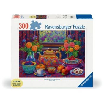 Ravensburger - Puzzle pauza de ceai 300 piese mari
