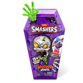Set figurine si accesorii, Smashers, Horror House Medium, Verde