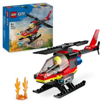Set LEGO City - Elicopter de pompieri (60411)