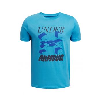 Tricou din amestec de bumbac cu imprimeu logo
