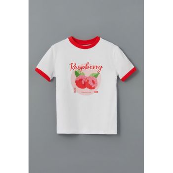 Tricou din bumbac cu imprimeu