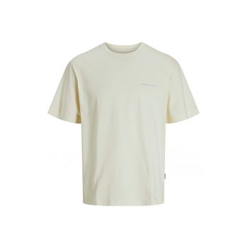 Tricou relaxed fit cu imprimeu pe partea din spate