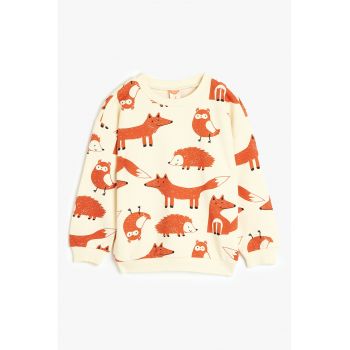 Bluza de trening cu decolteu rotund