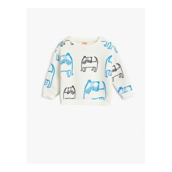 Bluza de trening cu imprimeu grafic