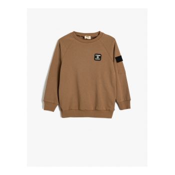 Bluza de trening cu maneci raglan