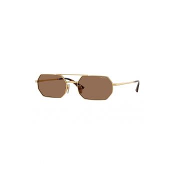 Ochelari de soare aviator cu lentile dreptunghiulare