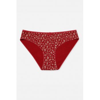 Set de chiloti hipster cu tematica de Craciun - 3 perechi