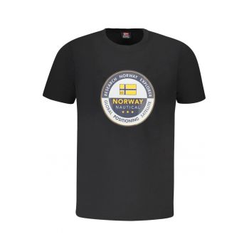 Tricou barbati - din bumbac - Regular fit - Negru