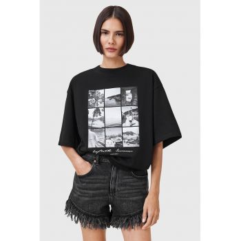 Tricou lejer cu imprimeu poza
