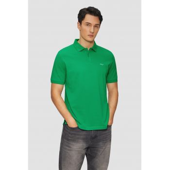 Tricou polo din bumbac pique