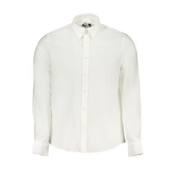 Camasa barbati -  96% bumbac - 4% elastan - Alb - 664306000