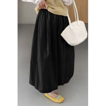 Fusta gogosar neagra, fluida, cu dublura in interior