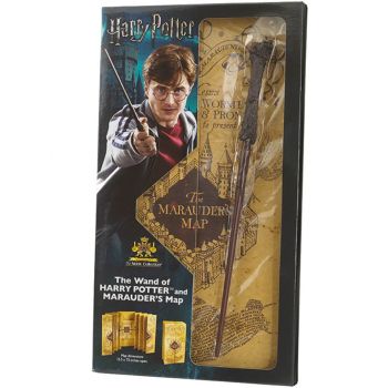 Harry Potter Wand And Marauders Map - Blister