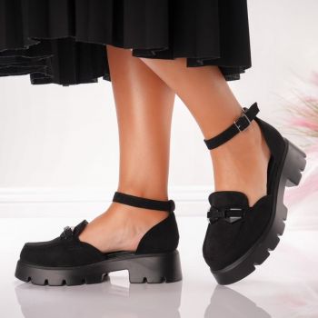 Pantofi Casual Rya - 5H15 Black 01 ieftina la reducere