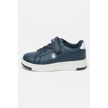 Pantofi sport de piele ecologica cu velcro Kidster