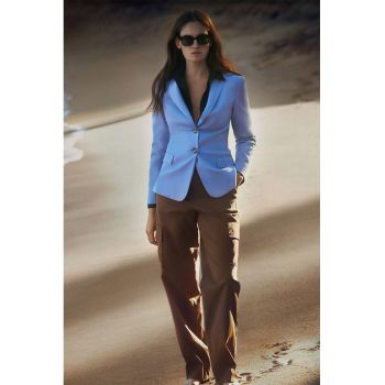 Sacou regular fit cu nasturi