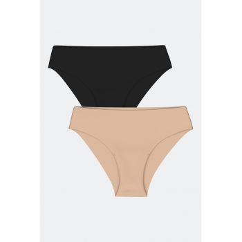 Set de chiloti brazilieni fara cusaturi - 2 perechi