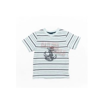 Tricou bleu baieti - KTYJ5535 - 116 cm - Albastru