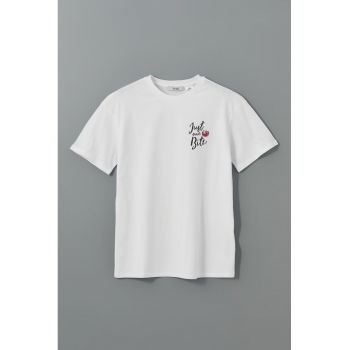 Tricou de bumbac cu imprimeu Disney