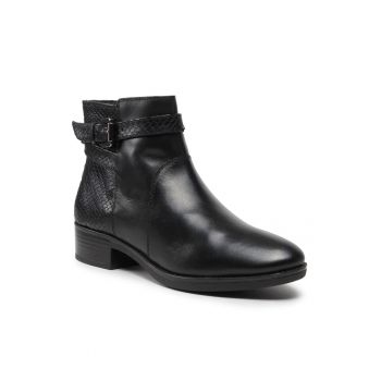 Botine dama -  209929379 - Piele naturala - Negru