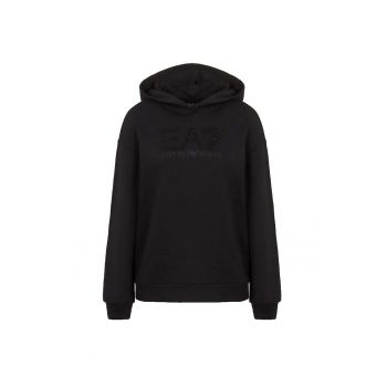 Hanorac  W HOODIE RN FANCY STRASS - 6RTM31-TJRRZ-1200 - Femei - Negru