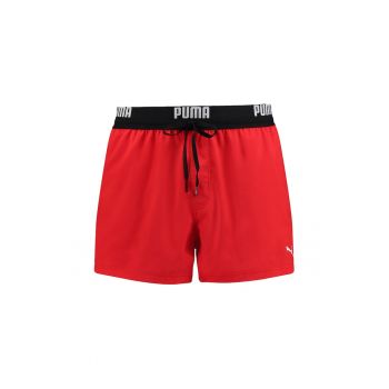 Pantaloni scurti de baie cu banda logo in talie