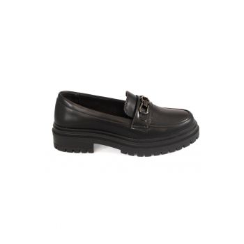 Pantofi de dama -  Brenda - piele ecologica - negru