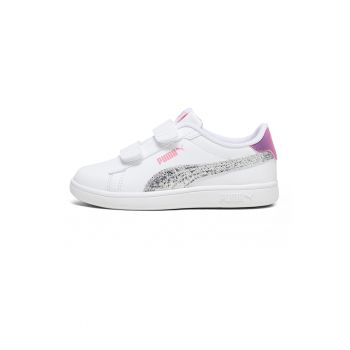 Pantofi sport de piele ecologica cu aplicatii de paiete Smash 3.0
