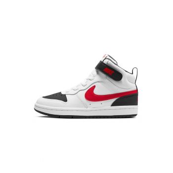 Pantofi sport mid-high cu insertii de piele Court Borough 2