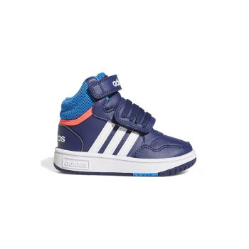 Pantofi sport mid-high cu velcro Hoops