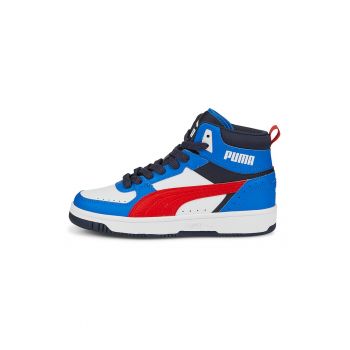 Pantofi sport mid-high de piele ecologica Rebound