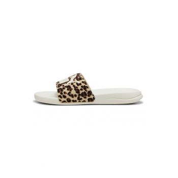 Papuci cu animal print Popcat 20 I Am The Drama