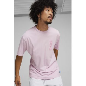 Tricou lejer cu imprimeu Elevated Playstation