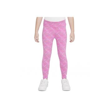 Colanti  pentru Fete - nkg swoosh logo legging - 36L672-AFN - Roz