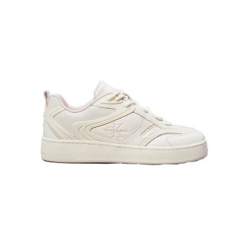 Pantofi sport  pentru Femei - basket cupsole low ml mix - YW0YW01567-02Y - Alb
